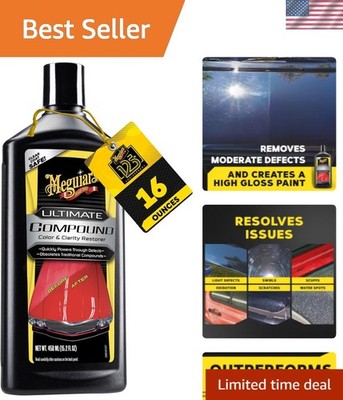 Fast and Effective Paint Correction - Meguiar's Ultimate Compound, 15.2 Oz