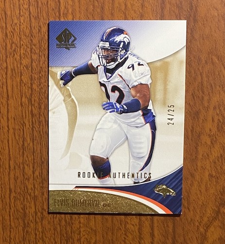 Elvis Dumervil #146 2006 SP Authentic card