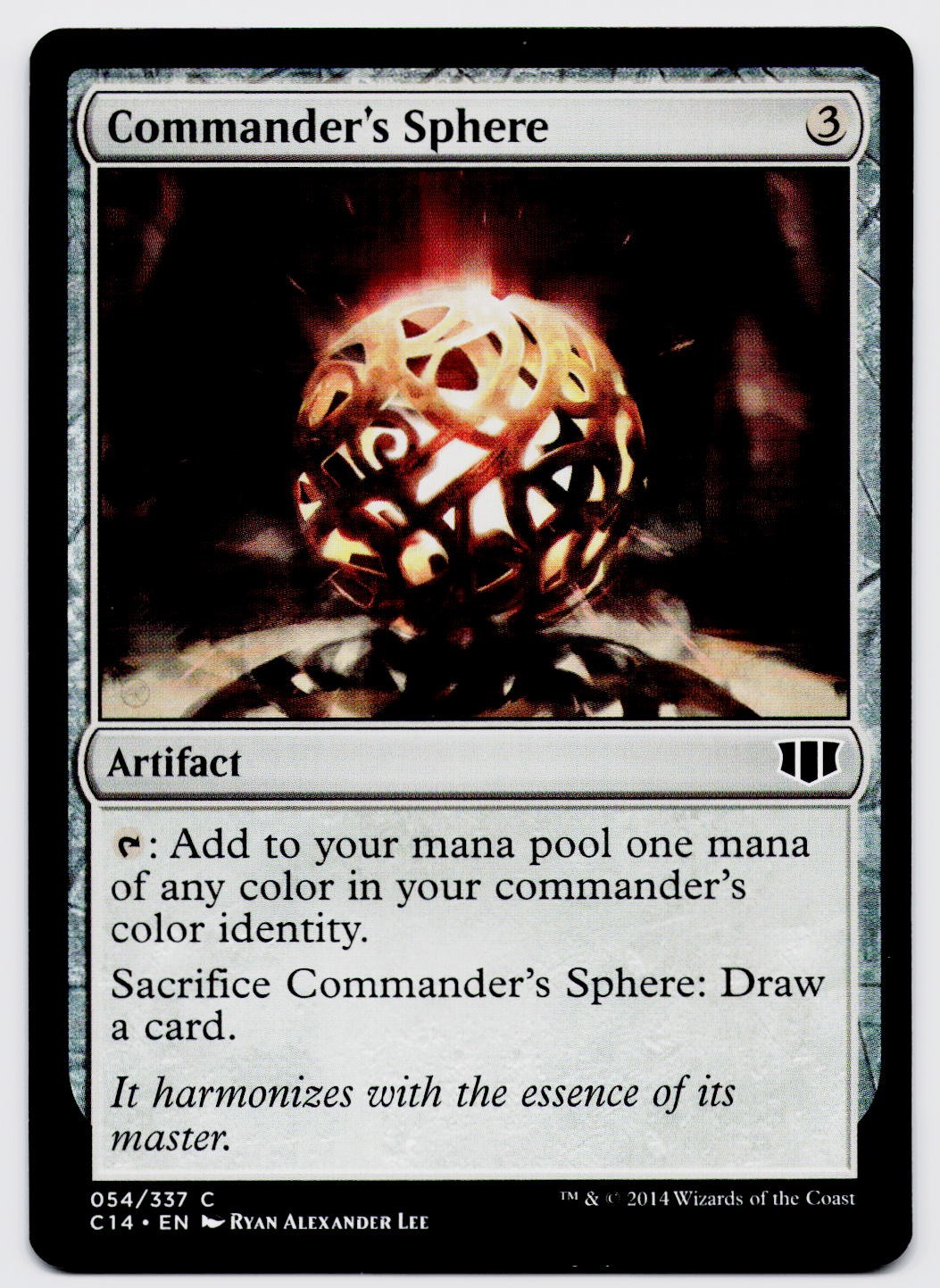 COMMANDER'S SPHERE C COMMANDER 2014 54 MAGIC: THE GATHERING NM/M