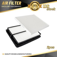 Engine Air Filter And Cabin Air Filter Set For 2017 2018 Hyundai Santa Fe Sport