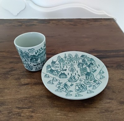 Nymolle Art Faience Limited Edition Danish Hoyrup Cup & Saucer