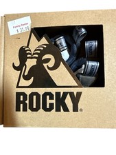 Rocky Boys Infant Boots Campy Jams Blue Size 0-6 Mo. New In Box
