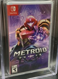 Metroid Prime 4: Beyond CGC 9.9 A+ Graded Switch New Factory Sealed 1st Print