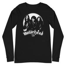 MerchMoment Motorhead - 79 Long Sleeve T-Shirt L/S Shirt Black New