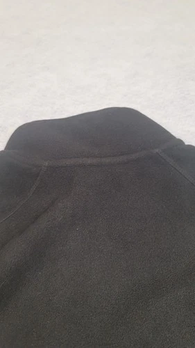 PUMA Black Polar Fleece Jacket Raglan Sleeves Large image 9