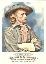 2009 Topps Allen and Ginter #246 General Custer - BB