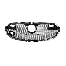 For Mazda 3 2019-2024 Grille Plastic Textured Black Shell And Insert | Hatchback