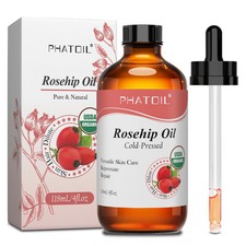 Pure Natural 118ML Organic Cold Pressed Mixed Carrier Oils Rosehip Jojoba Sweet