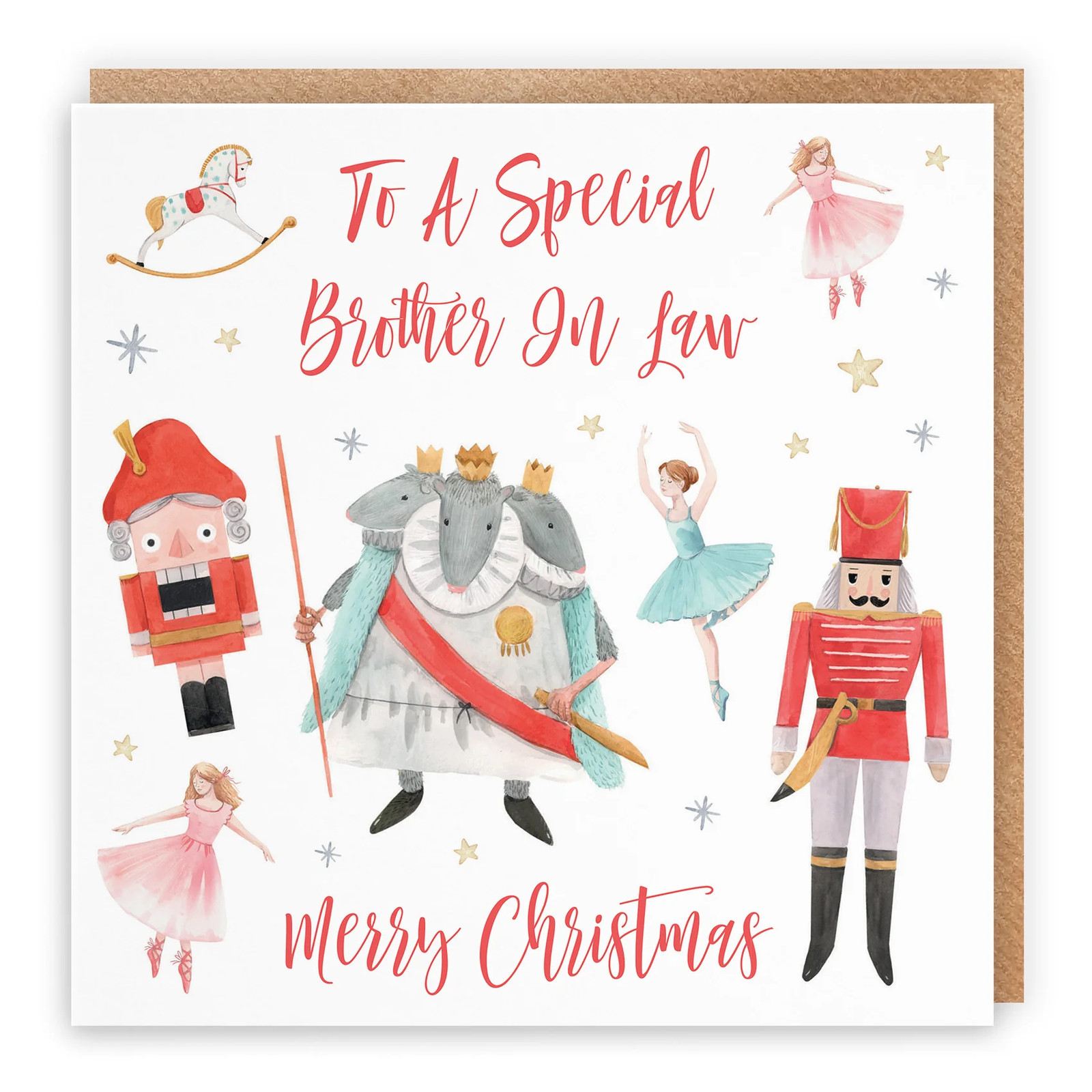 Brother In Law Christmas Card Nutcracker