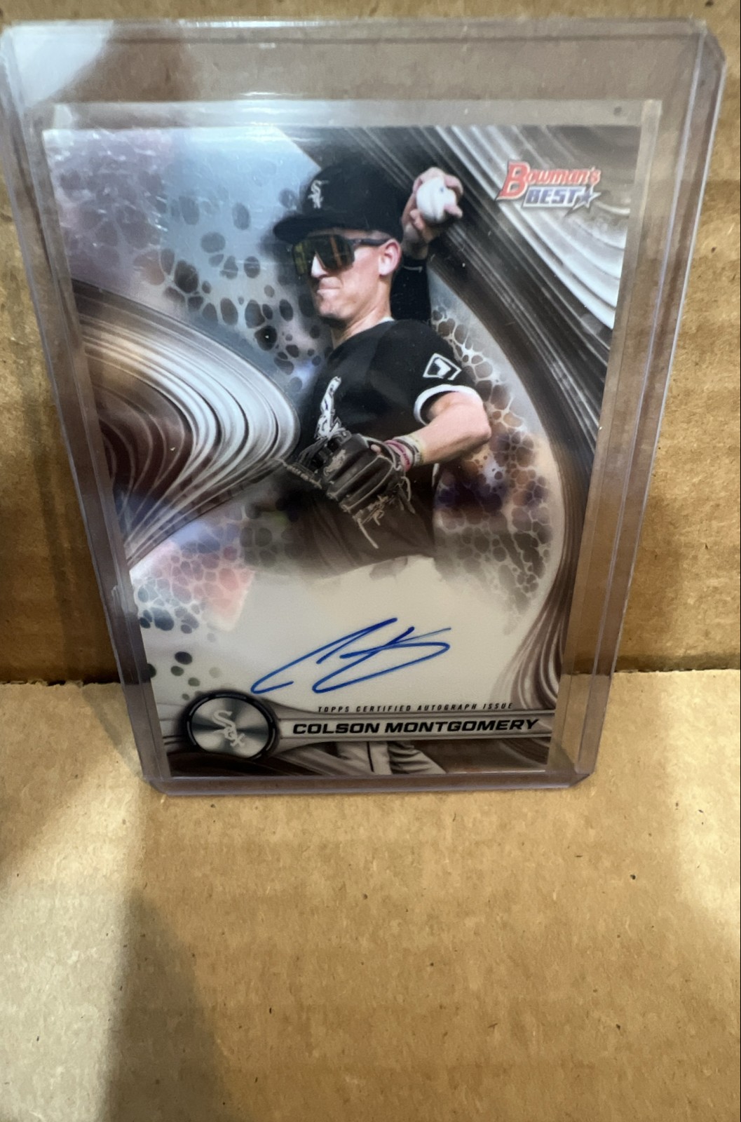 2024 Bowman's Best - Best of 2024 Autographs Colson Montgomery #B24-CMO (AU, RC)