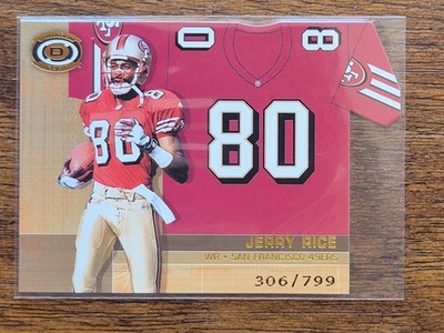 2001 Pacific Dynagon Big Numbers Jerry Rice #16  number #/799
