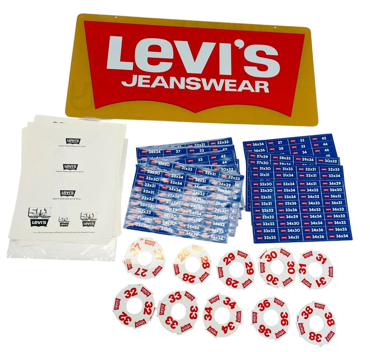Levis Sign In Collectible Advertising Store Displays for sale | eBay