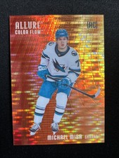 25-26 UD Allure Hockey RC Color Flow Red-Orange Spectrum CF-MM Michael Misa /399