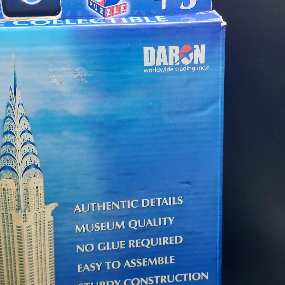 Rompecabezas 3D Daron CF075H Chrysler Building 70 piezas Foto 2 de 3