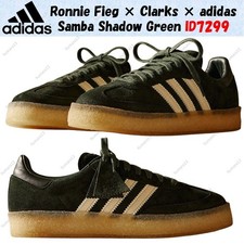 adidas Ronnie Fieg x Clarks x 8th Street Samba Shadow Green for