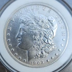 1903 Morgan $1 Silver Dollar Numismatic Guaranteed Authentication Systems