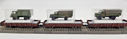 TILLIG 01711, Güterwagen- Set "Militär" DR Ep.III #KF5 | Condition: Neu