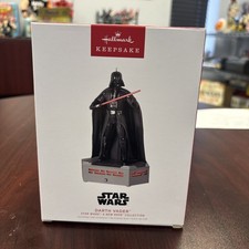 Hallmark 2022 Star Wars Darth Vader Storyteller Ornament Light and Sound New