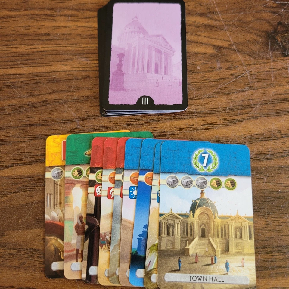7 Wonders Duel Card Game Expansion Packs Civilization Replacement Pieces - Image 4 of 4