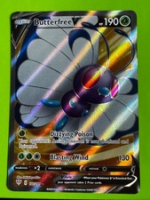 butterfree v pokemon card value Butterfree V - 001/189 - Extremely Rare main image 1