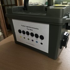 7/4Flat Trailer Light Tester Box Powered By D...