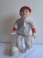 ASHTON DRAKE Porcelain Baseball Player Doll 