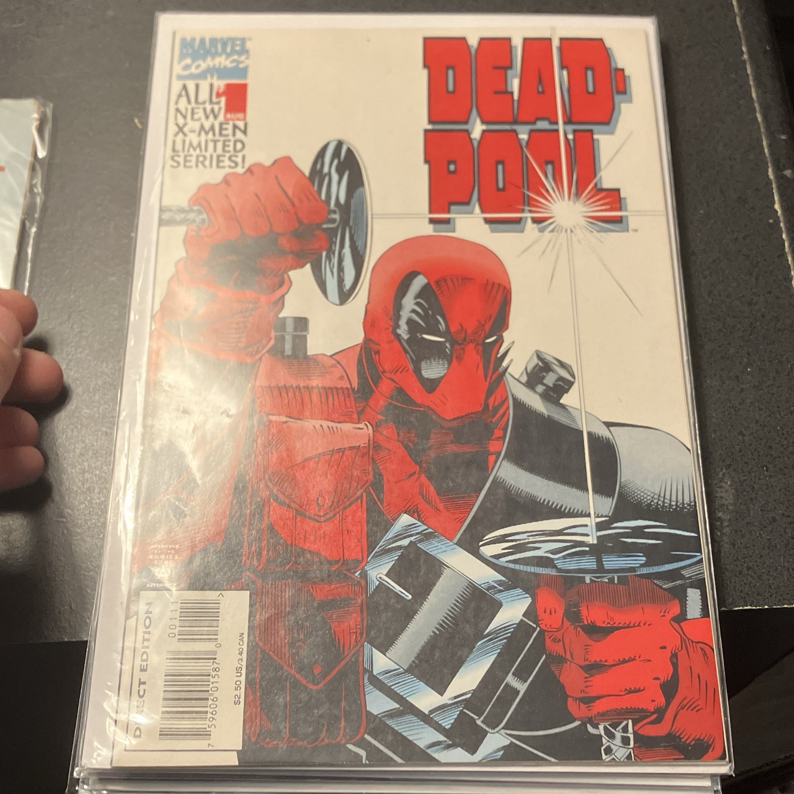 Deadpool #1-4 1994 Lim. Series Marvel Co. Nm/m M. Waid 1st-c/work; Ian Ch.-c/a