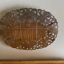 SET OF 17! SILVERPLATE LOT: 4 TRIVETS, 11 COASTERS, BREAD PLATE & CANDY DISH