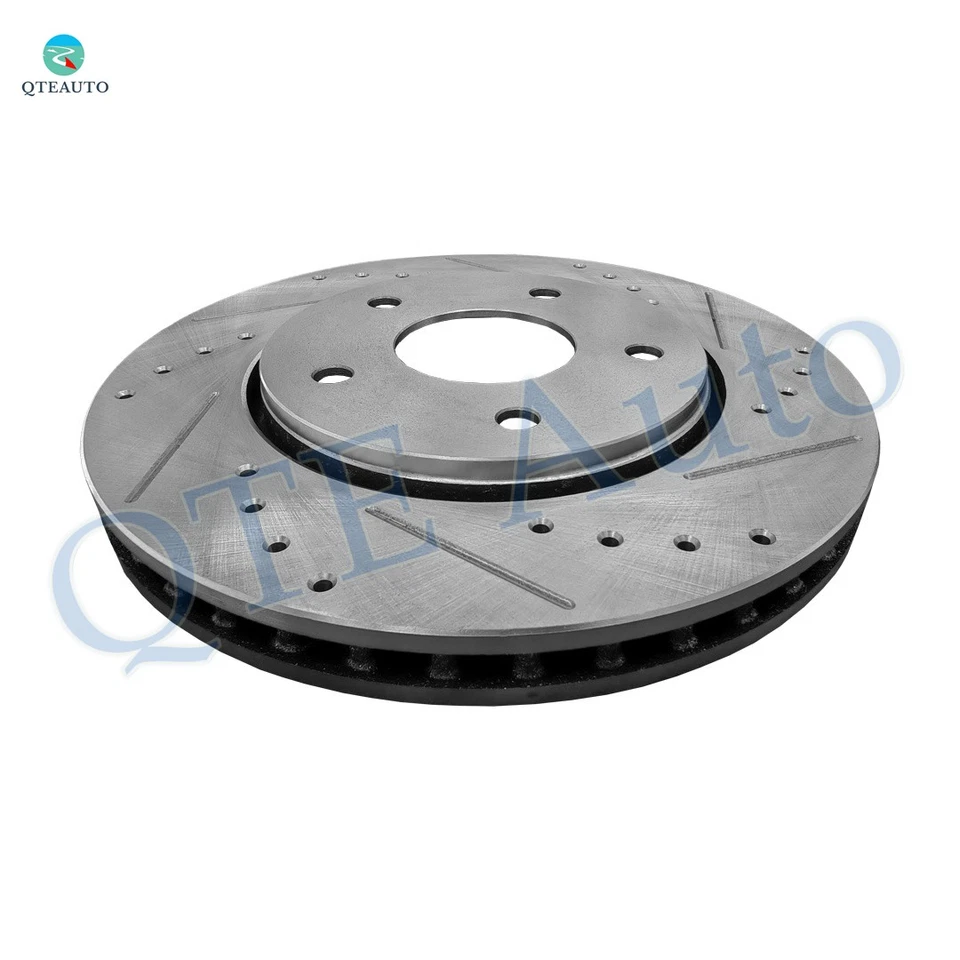 4 rotores de freno perforados delanteros 302-traseros 328 mm para Chrysler Town & Country 2015 2016 Foto 3 de 4