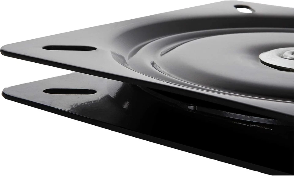 8 Inch Heavy Duty Bar Stool Swivel Replacement 2 Pack 360 Degree Base Mechanism - Image 3 of 4