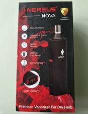 Nereus NOVA Vaporizer f&uuml;r Kr&auml;uter mit LCD-Display, Temp.-Regelung 212&ndash;500&deg;F