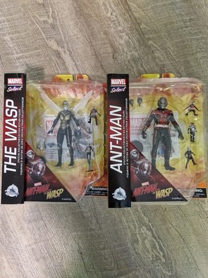 Marvel Select ANT-MAN & THE WASP Movie Figuren Set NEU Selten! Diamond Select 
