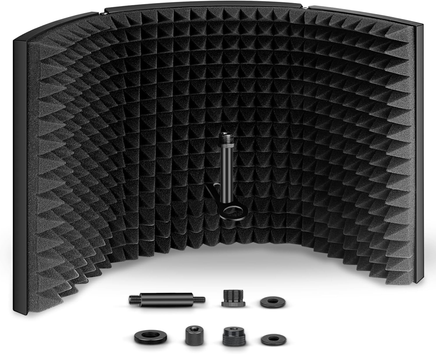 Professional Studio Recording Microphone Isolation Shield,Suitable for Blue Yeti