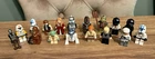 LEGO Star Wars Authentic Minifigure Lot w/ Accessories Chewbacca R2-D2 Yoda