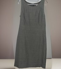 J. Crew Suiting Sheath Dress Womens 10 Gray 100% Wool Professional Work