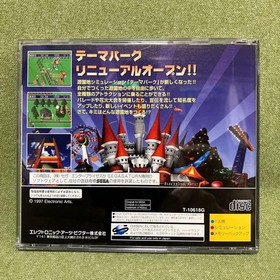 Theme Park Sega Saturn SS Japan Import EA Used Tested with Case