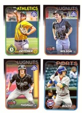 2024 Topps Pro Debut Team Set - OAKLAND As 