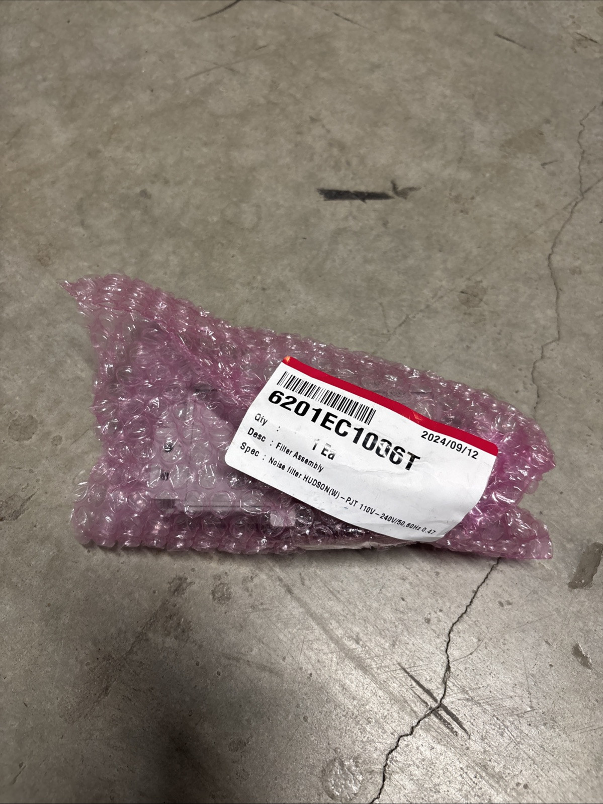 LG Original 6201EC1006T New OEM Genuine Noise Filter 6201EC1006L 6201EC1006E Alb