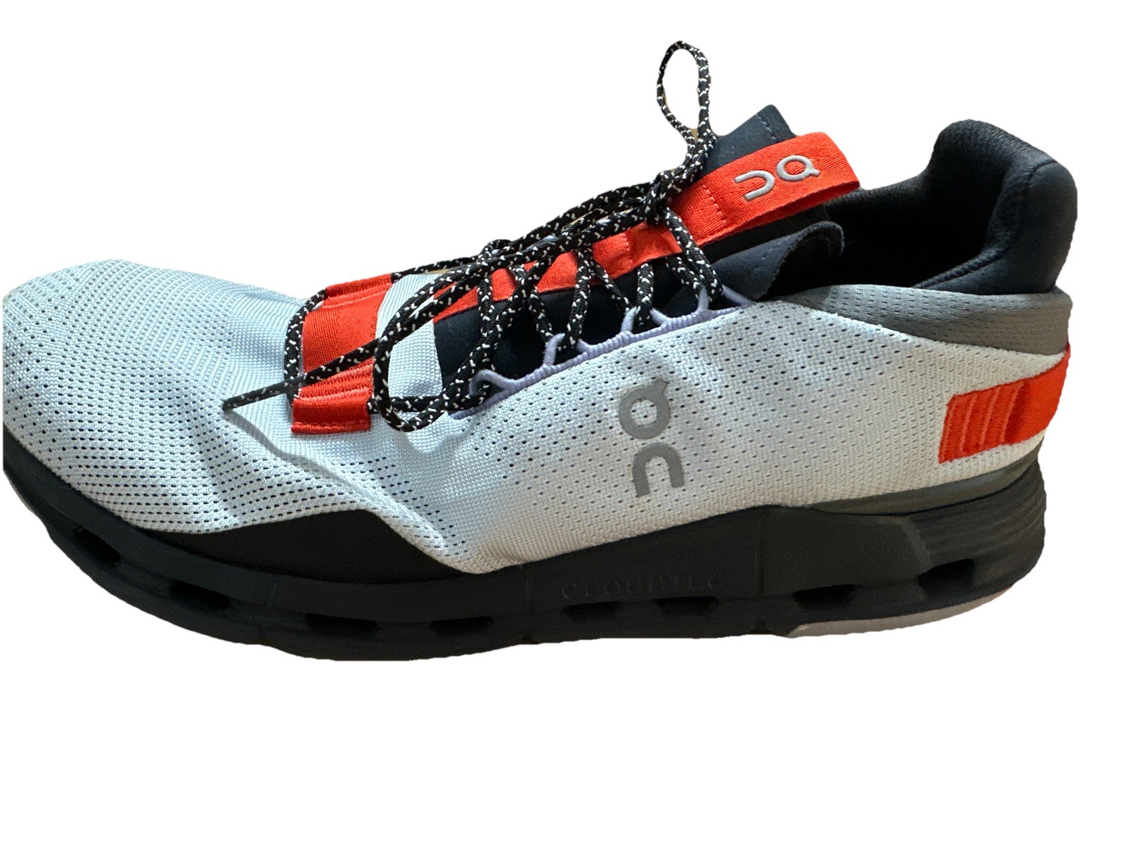 On Cloudnova Silver Orange Cloudtec Athletic Shoe… - image 1