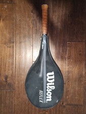 Vintage Wilson Reflex Graphite Midsize Tennis Racquet w/ Original Cover PWS
