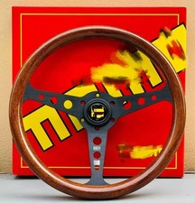 Momo Heritage Indy Woodgrain Mahogany Wood Classic Steering Wheel 350mm14inch Momo Heritage Indy Woodgrain Mahogany Wood Classic Steering Wheel 350mm14inch