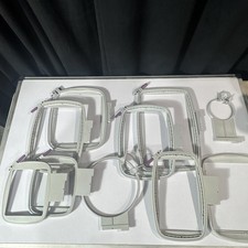 Husqvarna Viking Embroidery Hoops OEM 100x100 240x150 180x130 Used
