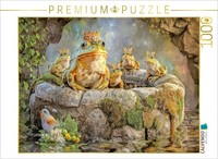 Puzzle Calvendo Grenouilles | 1000 PièCes, Format Assemblé 64 × 48 Cm | Puzzle P