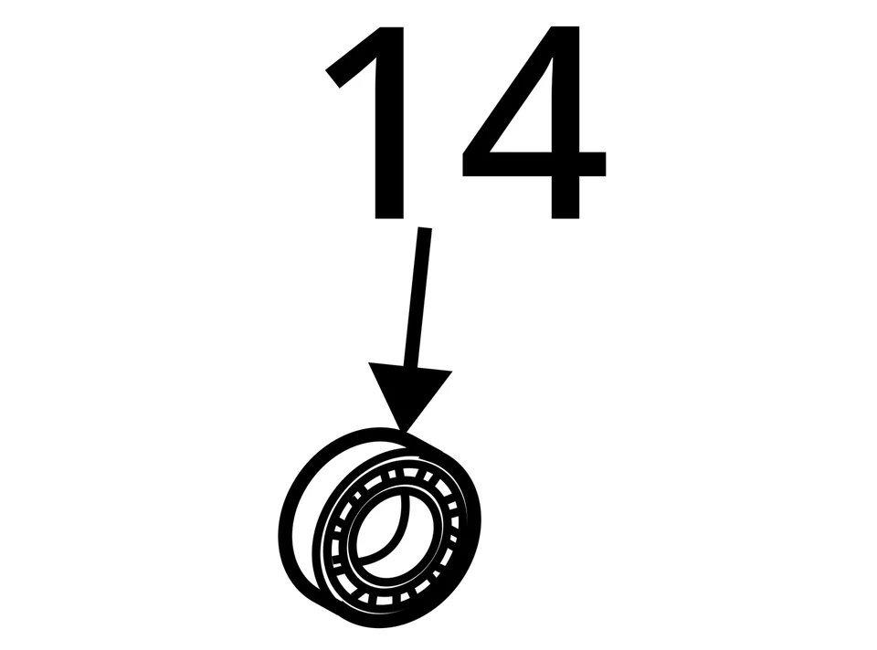 CHRYSLER COJINETE DE RUEDA 5103883AB NUEVO OEM 5103883AB Foto 3 de 3