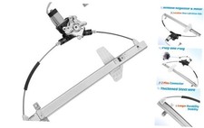 Rear Left Driver Side Power Window Motor with Regulator Compatible with Nissan