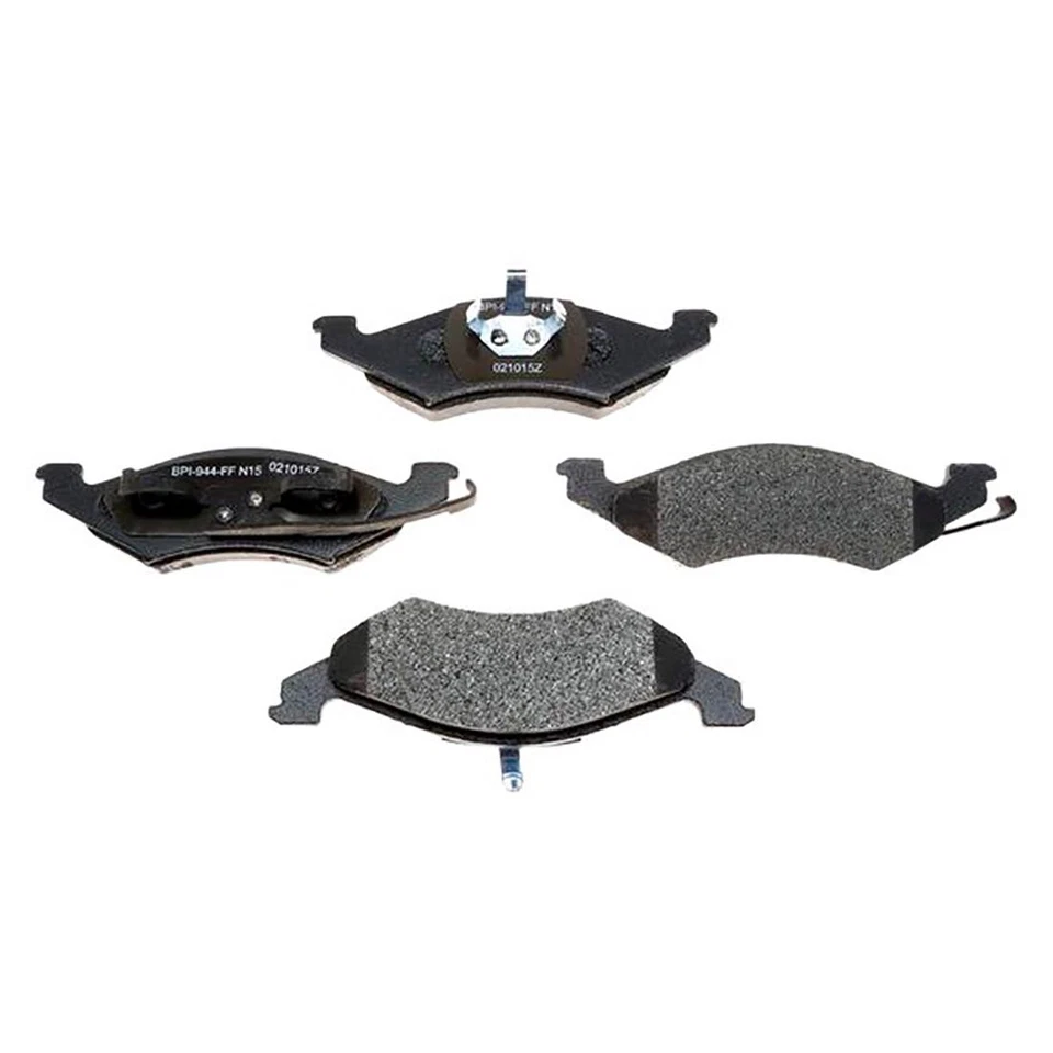 Rotores de freno delanteros + pastillas de freno metálicas y herrajes para Ford Escort 1983 Foto 2 de 4