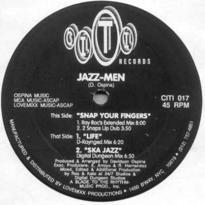Jazz-Men - Snap Your Fingers (12'')