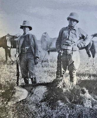 1910 Theodore Roosevelt Africa Big Game Hunting in the Sotik illustrated