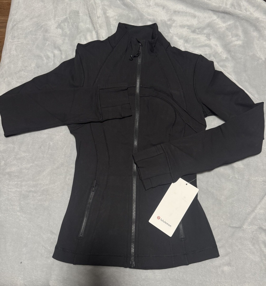 Lululemon Define Jacket Luon, Color: Black, Size: 4. LW3GQ6S