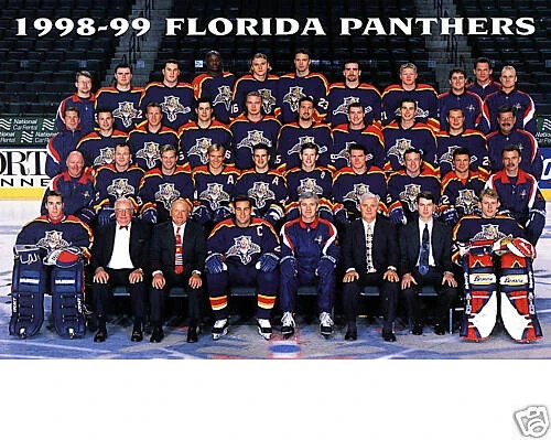 Maglia Florida Panthers GATTI 90s STARTER AUTENTICA Stick Break 54 Alt NHL vintage - Foto 8 di 13